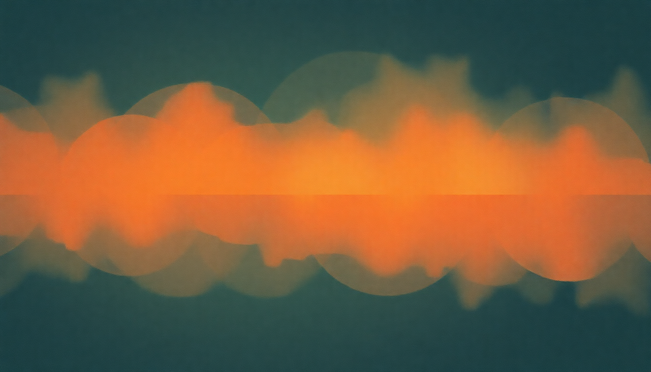 Fan-driven abstract illustration evoking the emotional arc of When the Night Comes by Joe Cocker