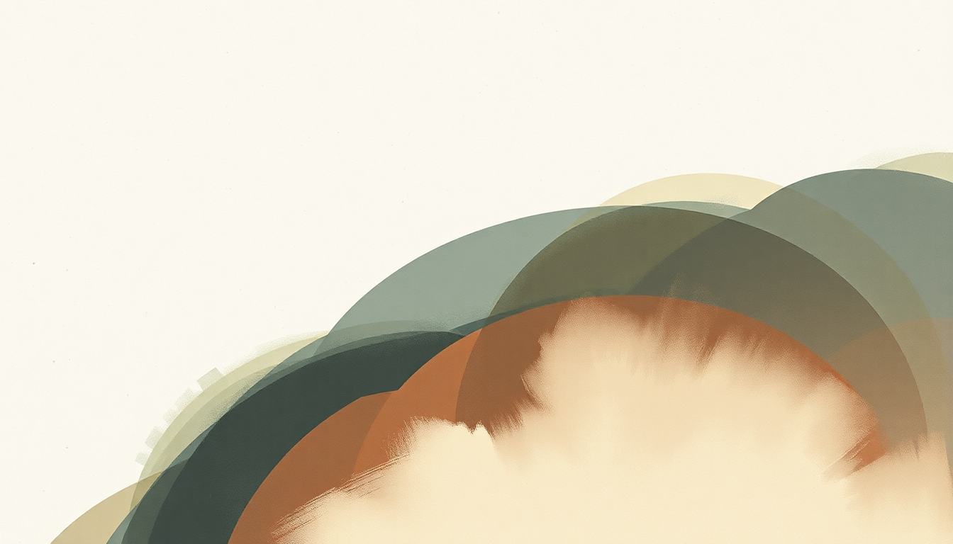 Fan-driven abstract illustration evoking the emotional arc of When You Die by MGMT