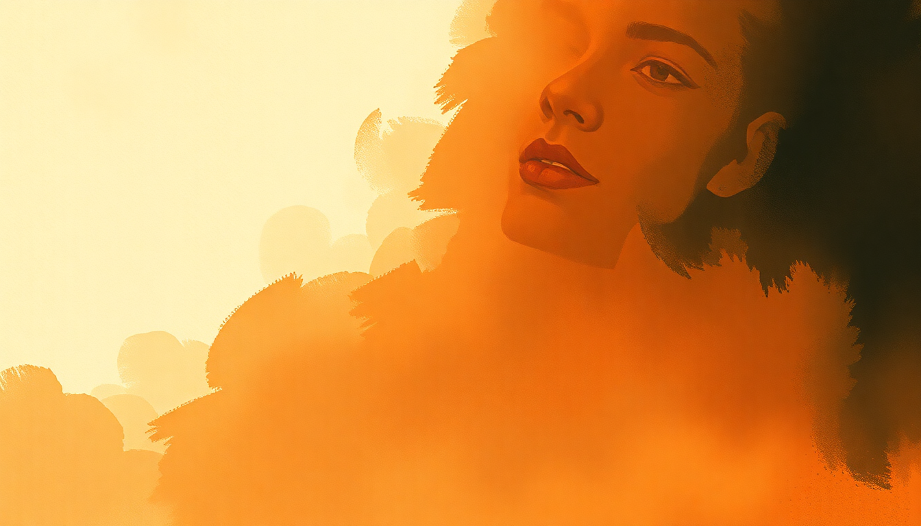 Fan-driven abstract illustration evoking the emotional arc of Whiskey and You by Chris Stapleton