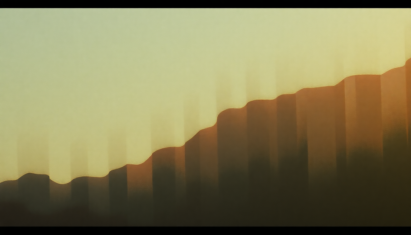 Fan-driven abstract illustration evoking the emotional arc of Why Go by Pearl Jam