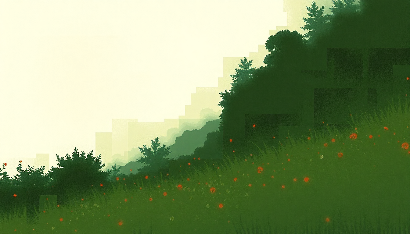 Fan-driven abstract illustration evoking the emotional arc of Wicked Garden by Stone Temple Pilots