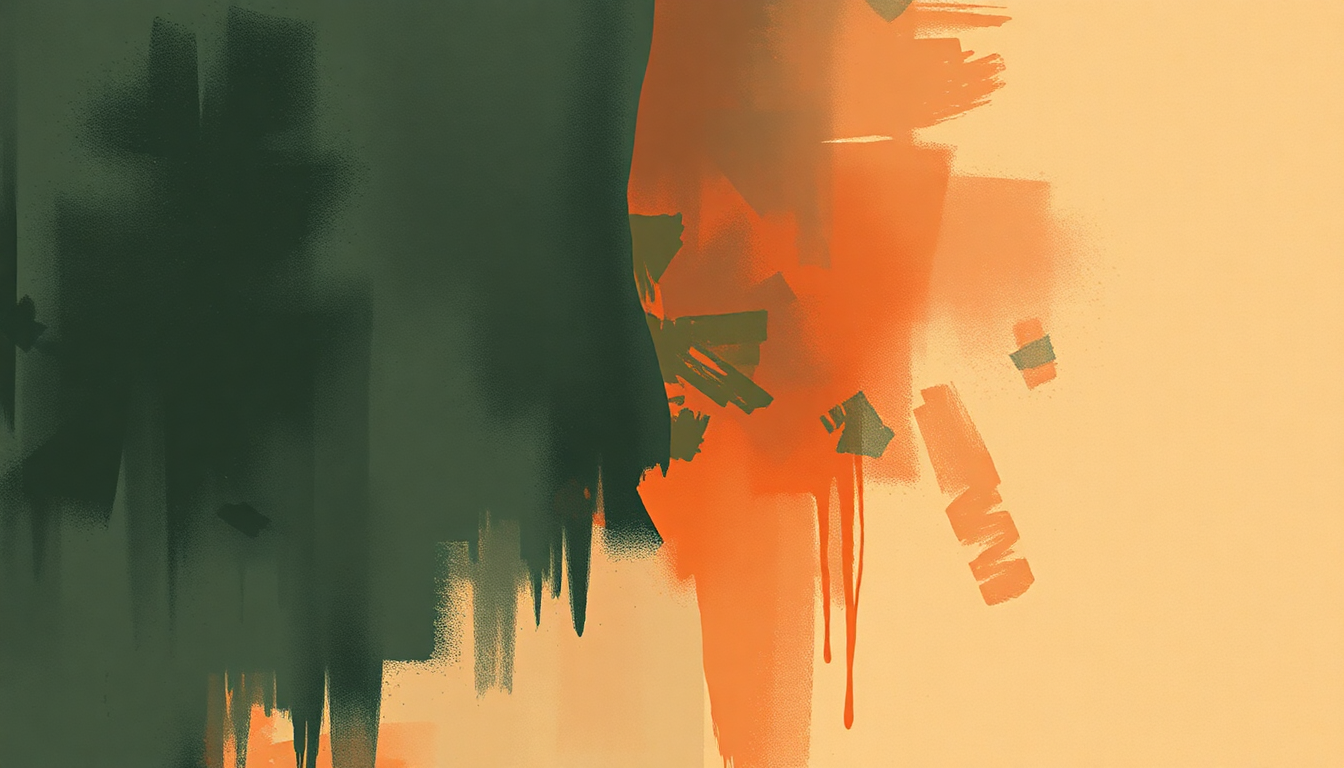 Fan-driven abstract illustration evoking the emotional arc of Wild for the Night by A$AP Rocky