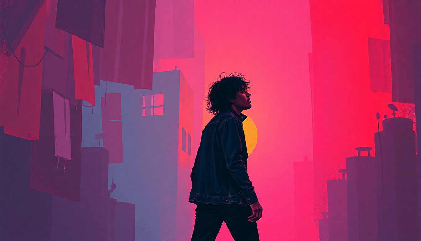 Fan-driven abstract illustration evoking the emotional arc of Wild Thing by X