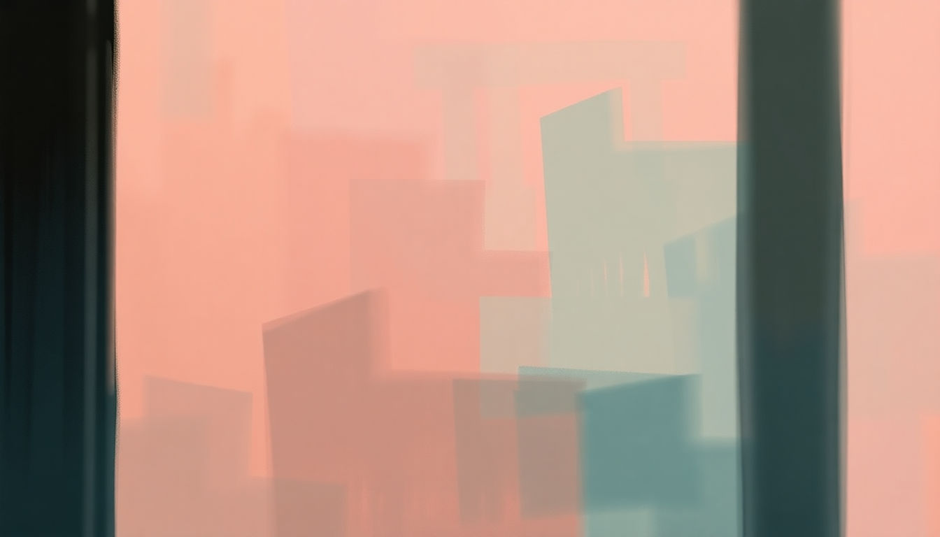 Fan-driven abstract illustration evoking the emotional arc of Window Shopper by 50 Cent