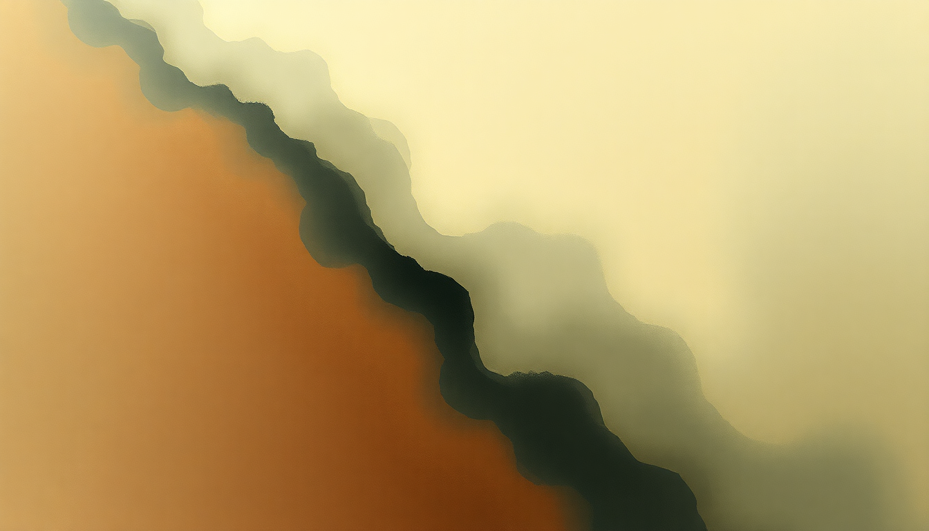 Fan-driven abstract illustration evoking the emotional arc of Windowpane by Opeth