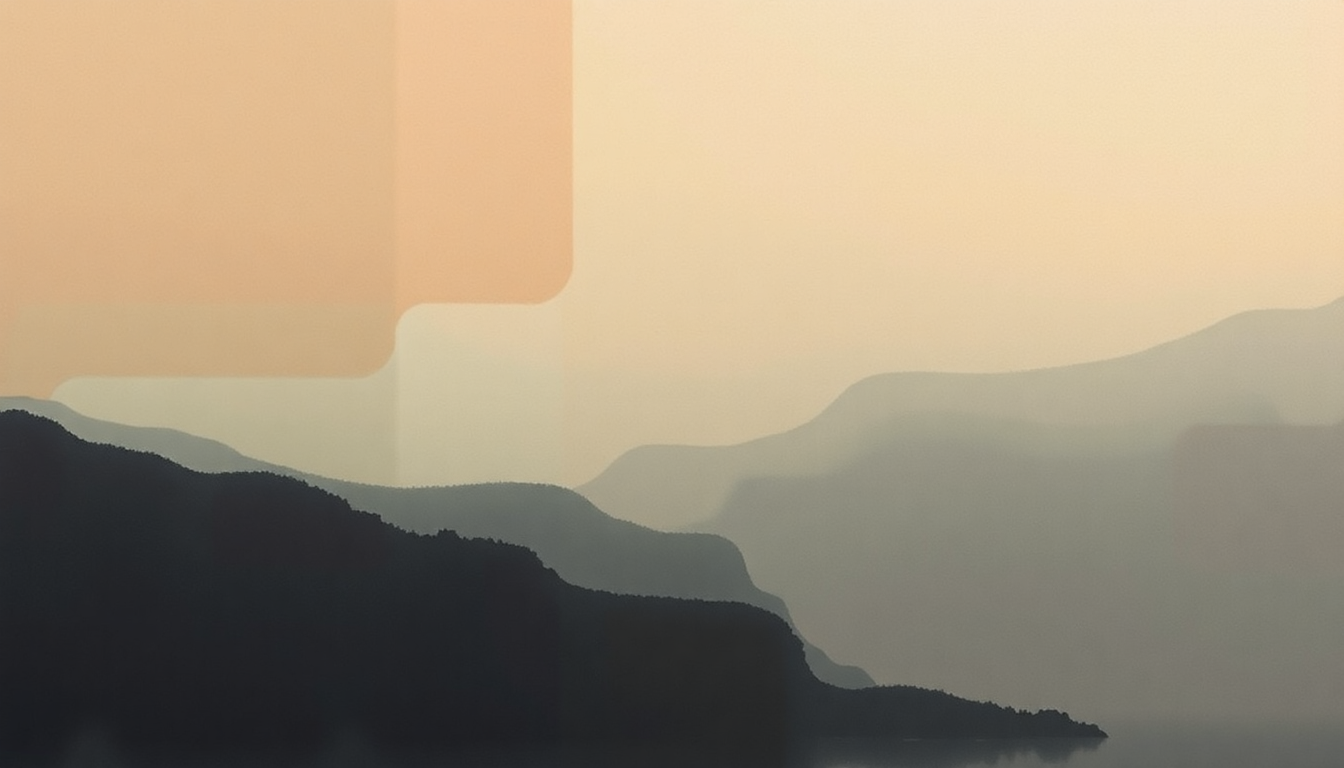 Fan-driven abstract illustration evoking the emotional arc of Wishlist by Pearl Jam