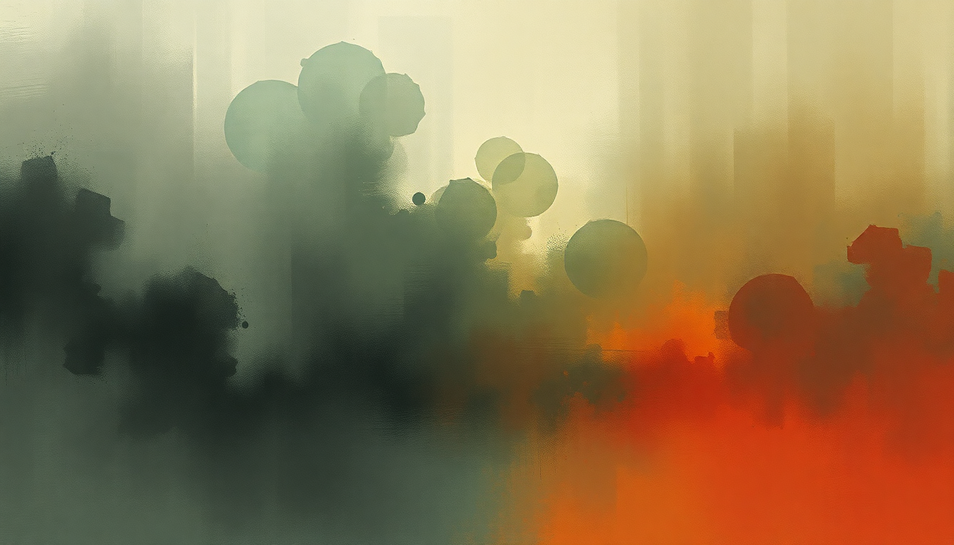 Fan-driven abstract illustration evoking the emotional arc of Witch's Spell by AC/DC