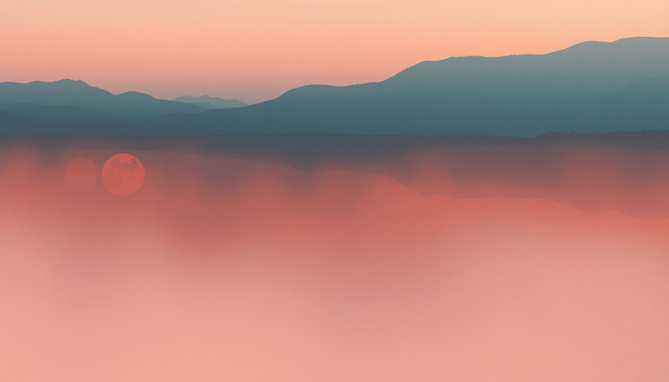 Fan-driven abstract illustration evoking the emotional arc of Woman Amen by Dierks Bentley