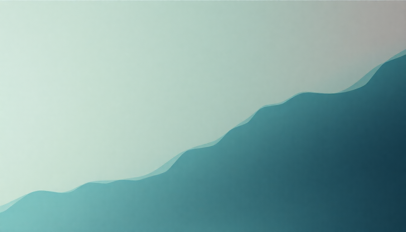 Fan-driven abstract illustration evoking the emotional arc of Work by Jimmy Eat World