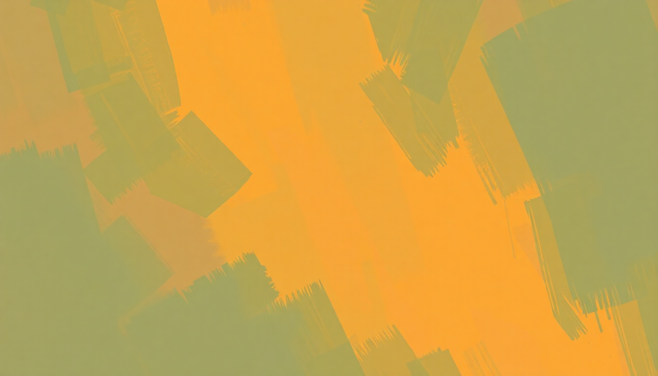 Fan-driven abstract illustration evoking the emotional arc of Yellow Jacket by The Ventures