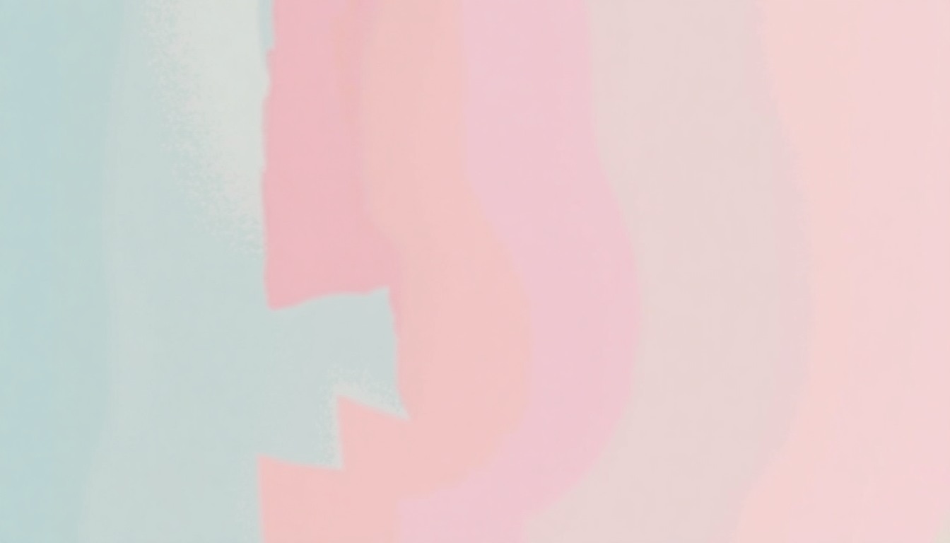 Fan-driven abstract illustration evoking the emotional arc of Yoka Yoka by Konono No 1