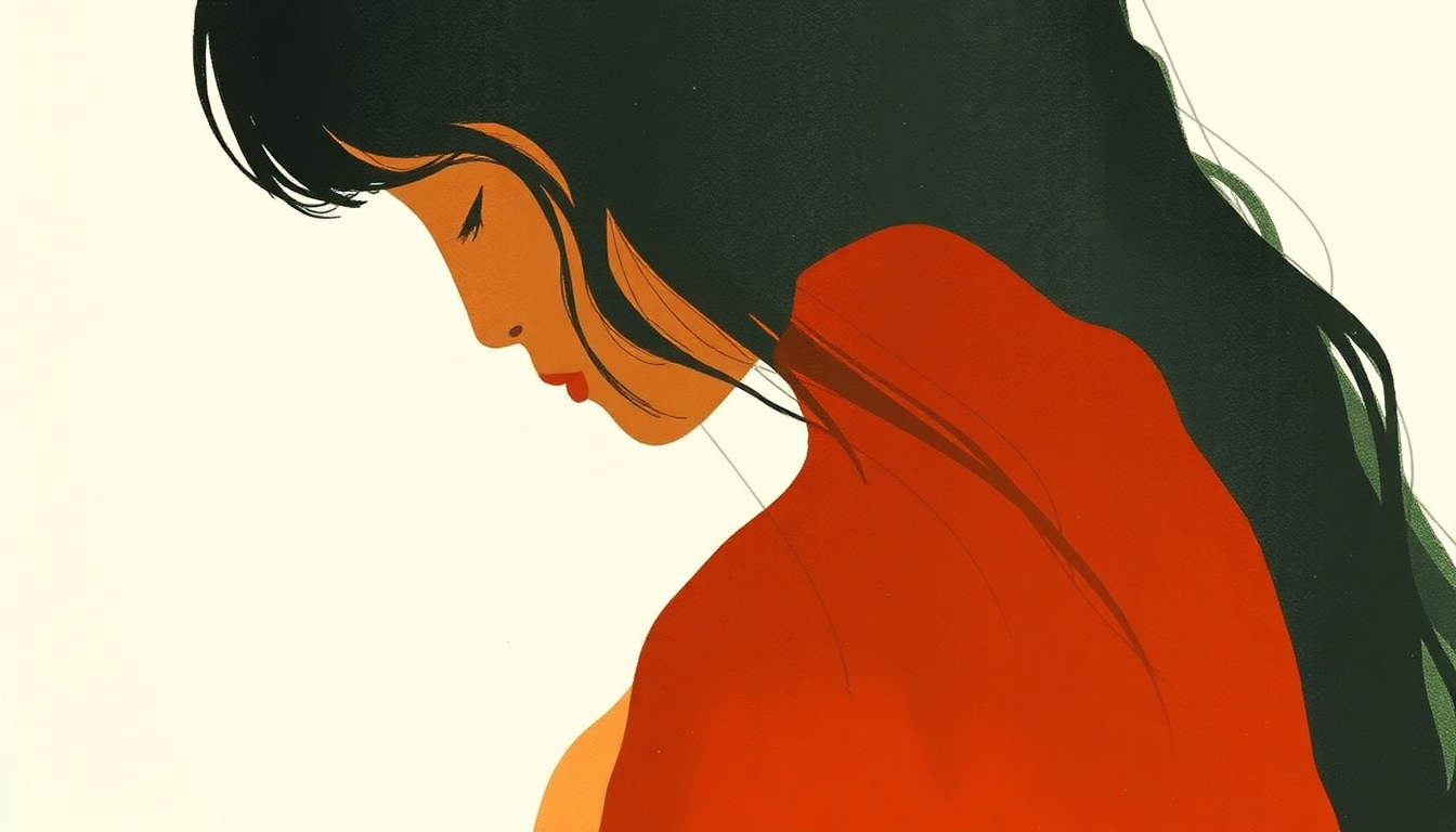 Fan-driven abstract illustration evoking the emotional arc of You and I by IU