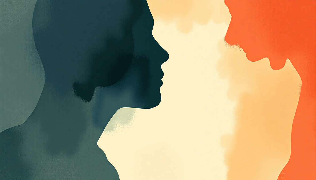 Fan-driven abstract illustration evoking the emotional arc of You and I by John Legend