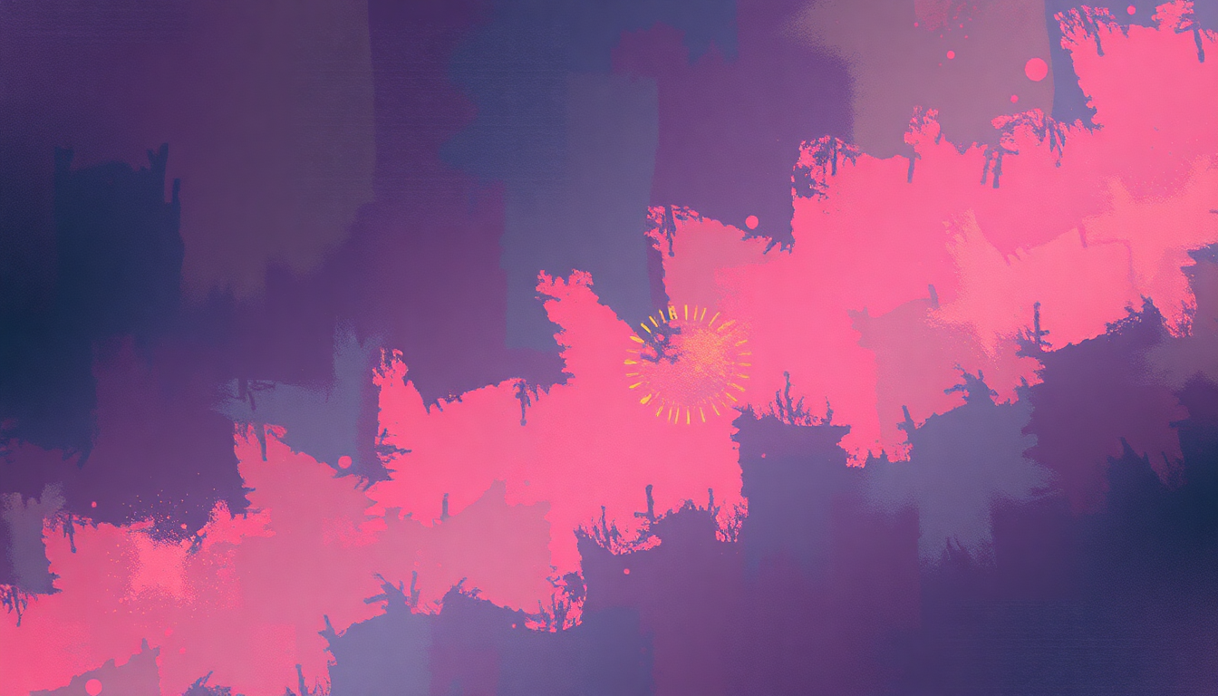 Fan-driven abstract illustration evoking the emotional arc of You Rock My World by Michael Jackson