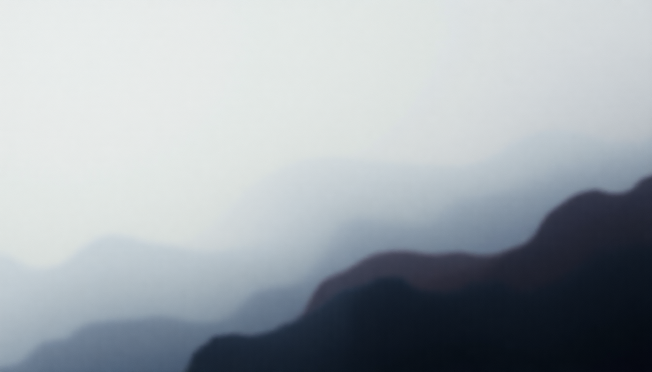 Fan-driven abstract illustration evoking the emotional arc of Your Touch by The Black Keys