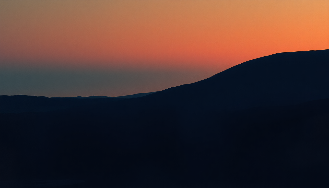 Fan-driven abstract illustration evoking the emotional arc of Zawinul Lava by Brian Eno