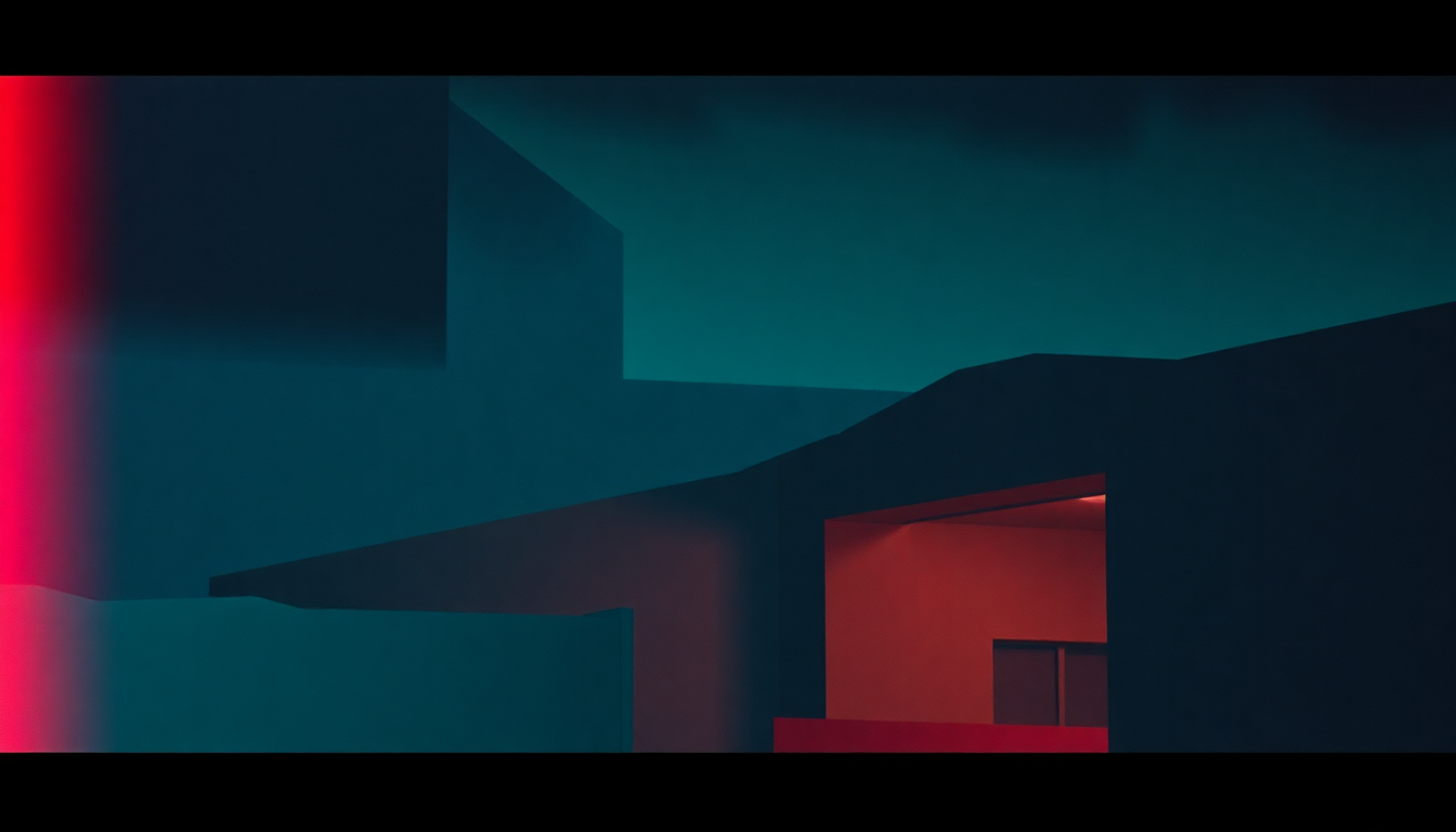 Fan-driven abstract illustration evoking the emotional arc of Zimbo by Echo & the Bunnymen