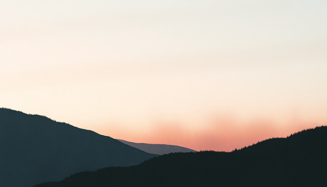 Fan-driven abstract illustration evoking the emotional arc of Ziptie by Julien Baker